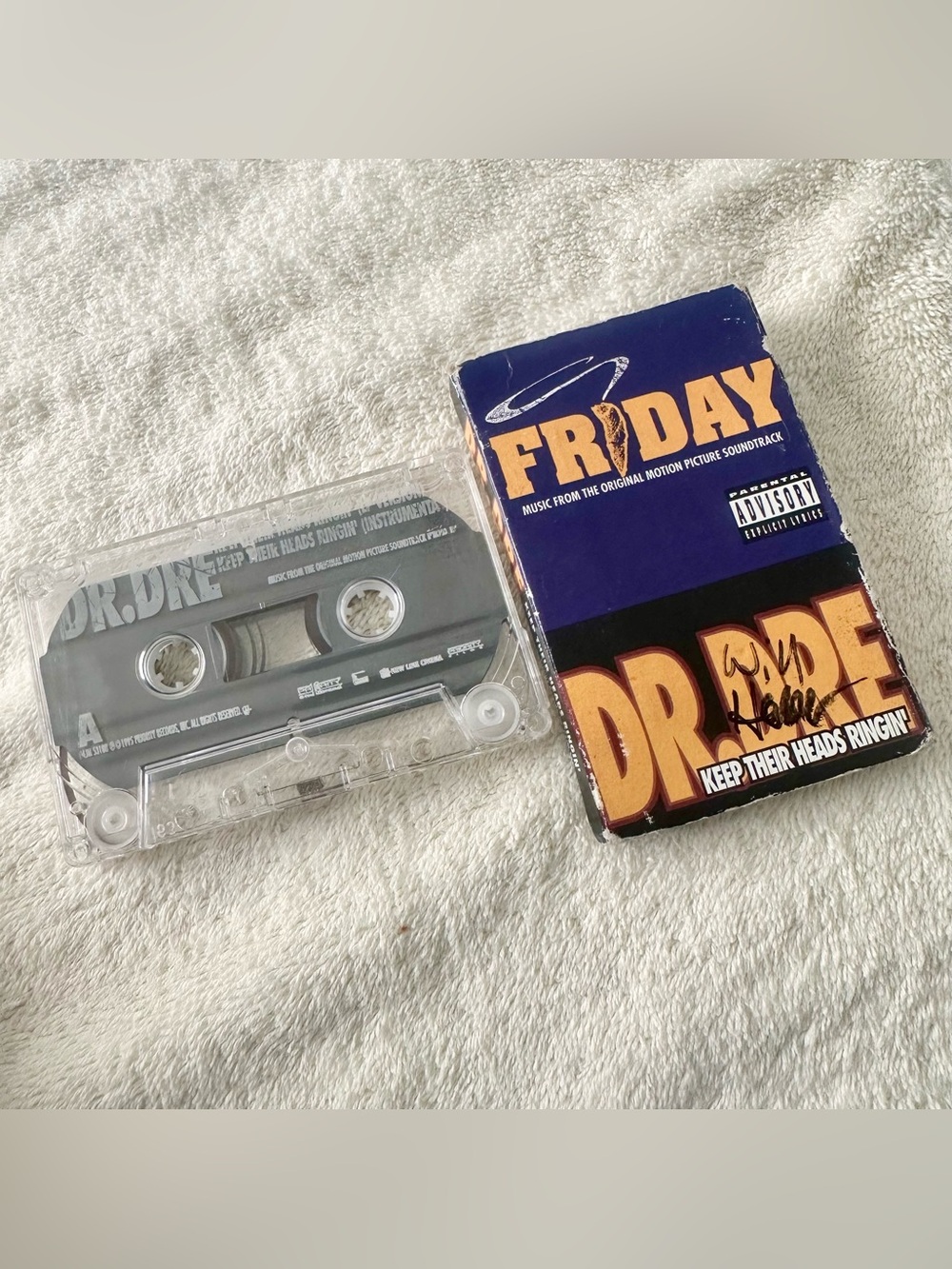 Dr Dre Keep Their Heads Ringin Cassette Single 1995 Friday Soundtrack Untested